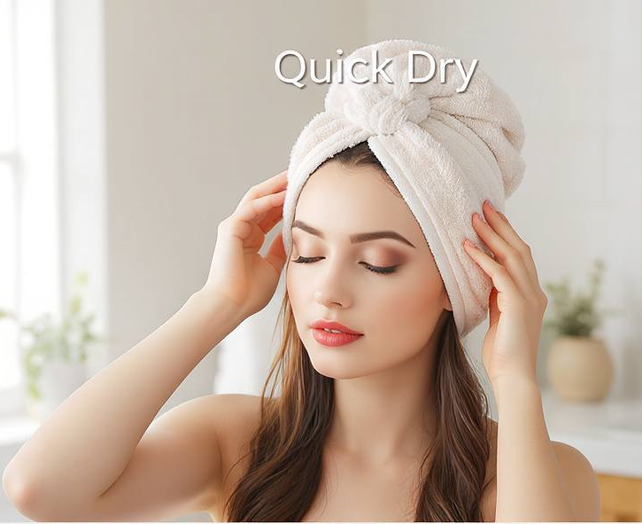 Hair Towel Wrap for Women, Anti Frizz